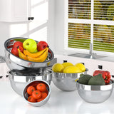 Load image into Gallery viewer, (Set of 6) Stainless Steel Mixing Bowls Non-Slip
