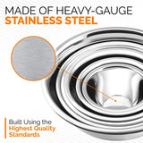 Load image into Gallery viewer, (Set of 6) Stainless Steel Mixing Bowls Non-Slip